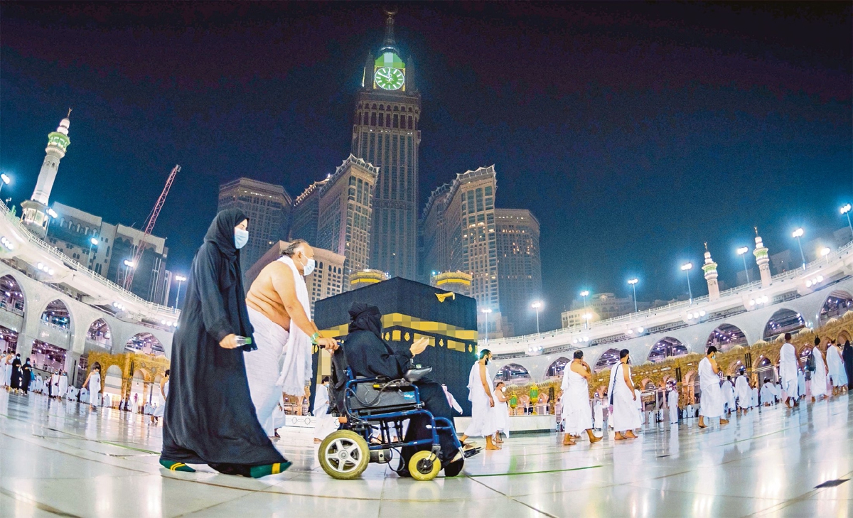 GAMBAR hiasan. FOTO AFP/Kementerian Haji dan Umrah Arab Saudi