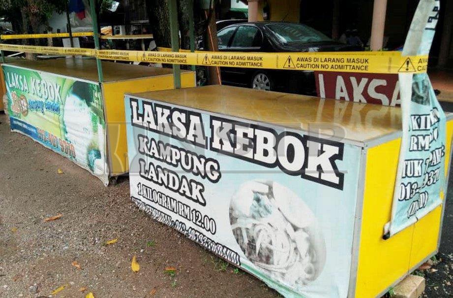 BALING 09 OKTOBER 2018. Kedai laksa kebok di Kampung Landak di Kupang yang tular akibat keracunan makanan sehingga menyebabkan kematian. STR/ SAFURI KAMARUDIN