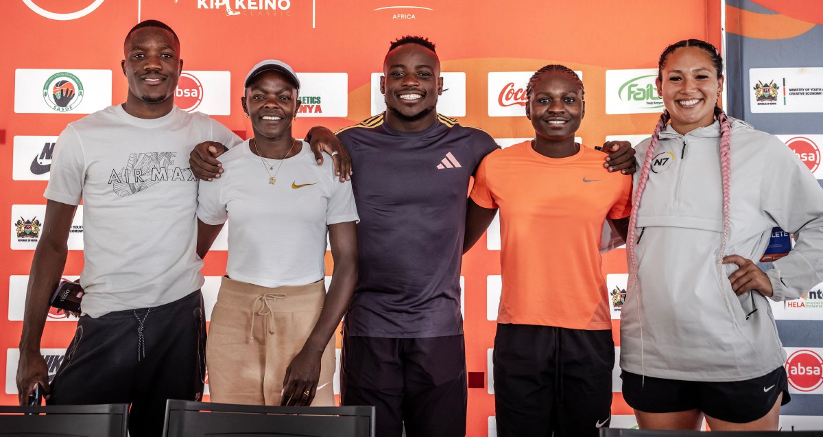 TEBOGO (kiri) yakin penguasaan atlet pecut Afrika sepanjang 2024 termasuk di Olimpik Paris. FOTO AFP