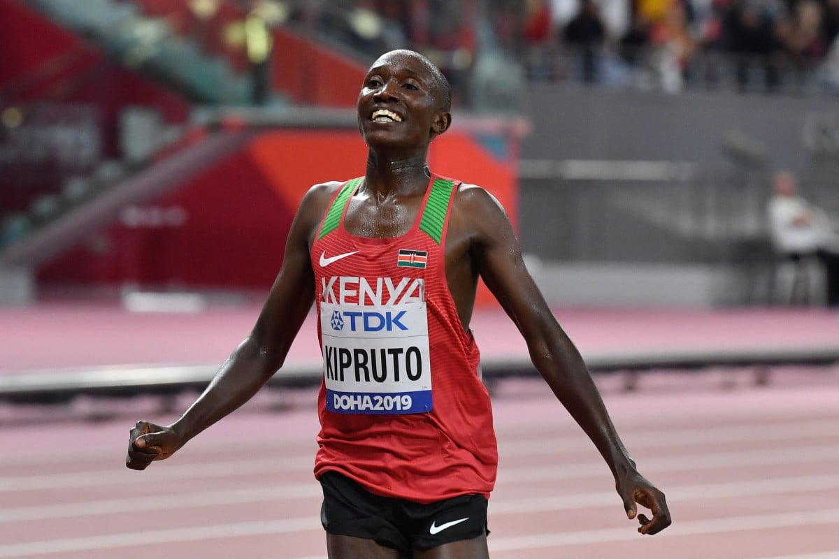 KIPRUTO digantung enam tahun kerana kesalahan doping. -FOTO AFP 