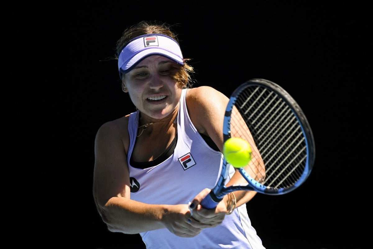 Sofia Kenin mengatasi Maddison Inglis pada Kejohanan Tenis Terbuka Australia. FOTO Agensi