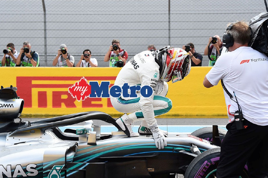 PEMANDU Mercedes, Lewis Hamilton. FOTO AFP