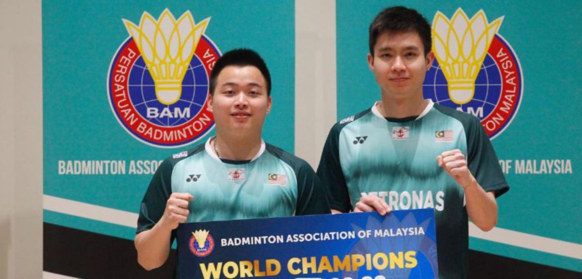 AARON-Wooi Yik menghormati The Daddies yang juga pasangan paling senior bagi beregu lelaki. FOTO Ihsan Persatuan Badminton Malaysia