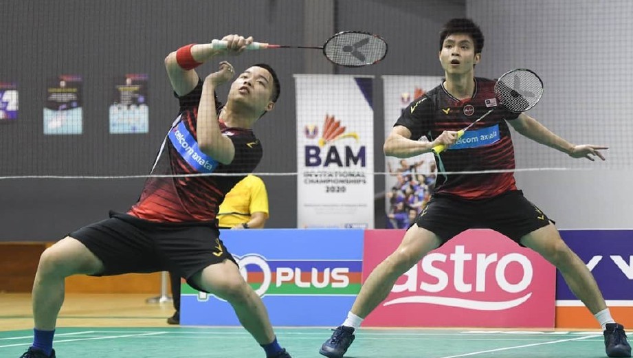 AARON (kiri) mengakui sebagai pemain, perkara yang paling utama adalah mereka buat persiapan terbaik. FOTO Ihsan Persatuan Badminton Malaysia