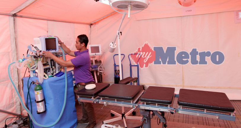 Persediaan operasi Hospital Medan Malaysia  Harian Metro