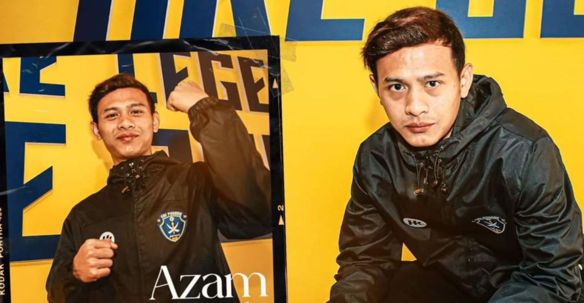 AZAM tekad mahu membantu pasukan kembali bangkit. FOTO Ihsan Pahang FC