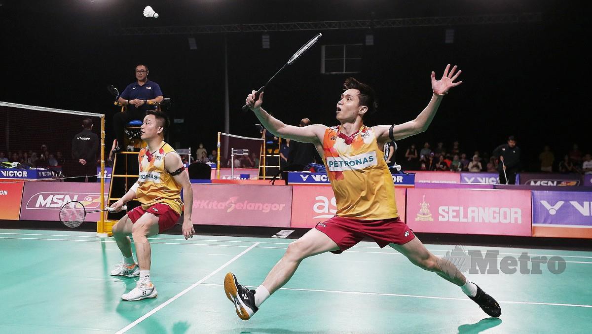 AARON-Wooi Yik antara atlet badminton yang berada dalam Program RTG. FOTO SAIFULLIZAN TAMADI 