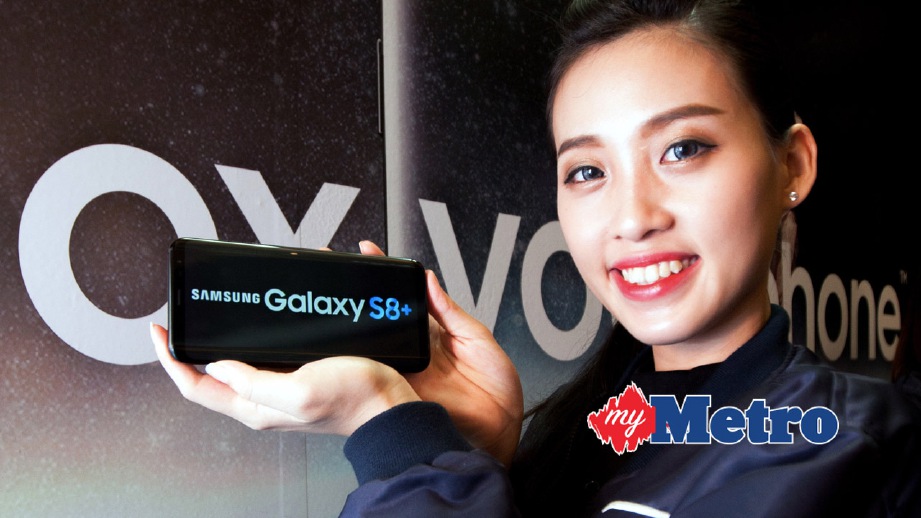 SAMSUNG Malaysia melancarkan telefon pintar Galaxy S8 dan S8+ hari ini. FOTO Bernama