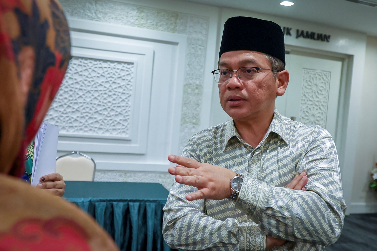 MENTERI di Jabatan Perdana Menteri (Hal Ehwal Agama) Datuk Mohd Na'im Mokhtar. FOTO Bernama