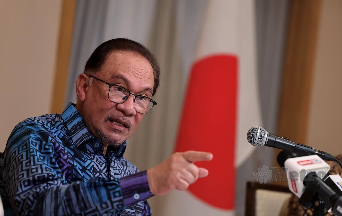 DATUK Seri Anwar Ibrahim. FOTO arkib Bernama 