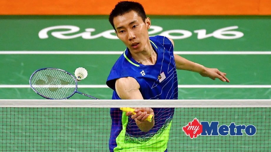 CHONG Wei ketika beraksi menentang pemain China, Chen Long pada perlawanan akhir badminton. FOTO Bernama