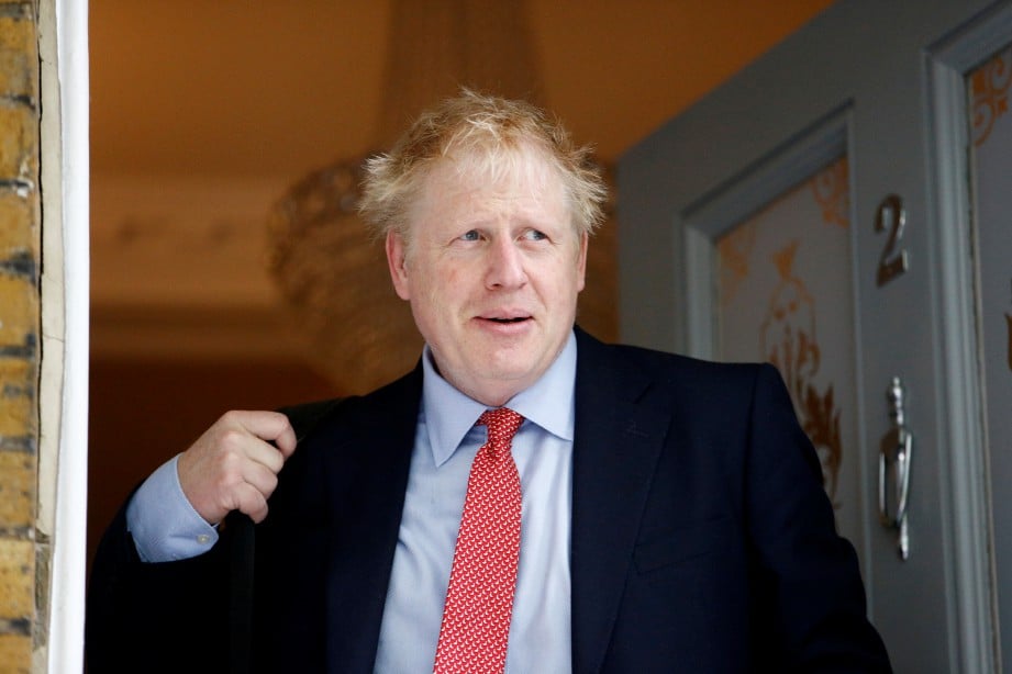 PERDANA Menteri Britain, Boris Johnson. FOTO REUTERS