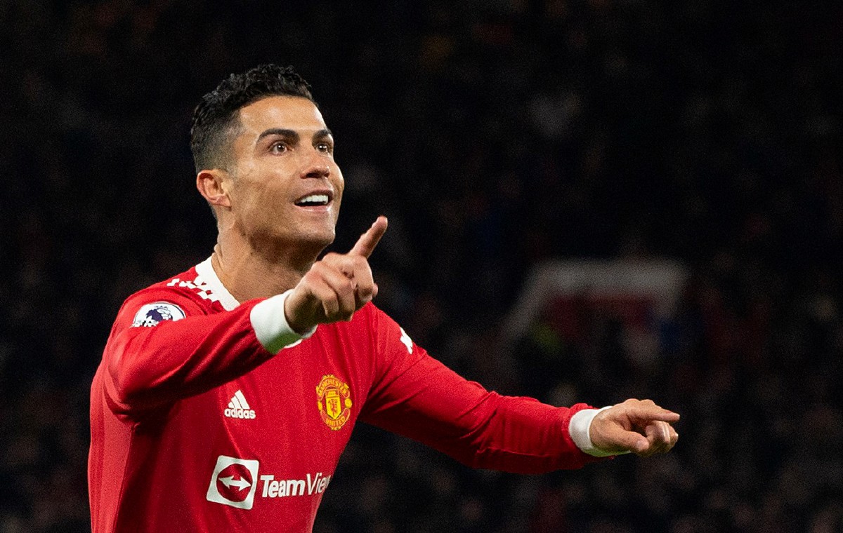 Bintang Manchester United, Cristiano Ronaldo. FOTO EPA