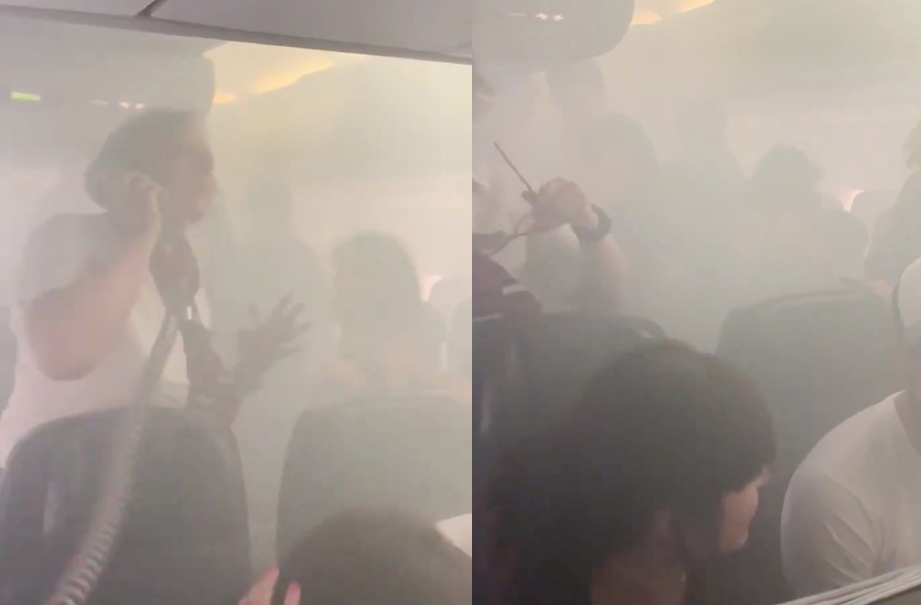 PENUMPANG British Airways berdepan detik cemas apabila kabin dipenuhi asap tebal kira-kira 10 minit. FOTO REUTERS
