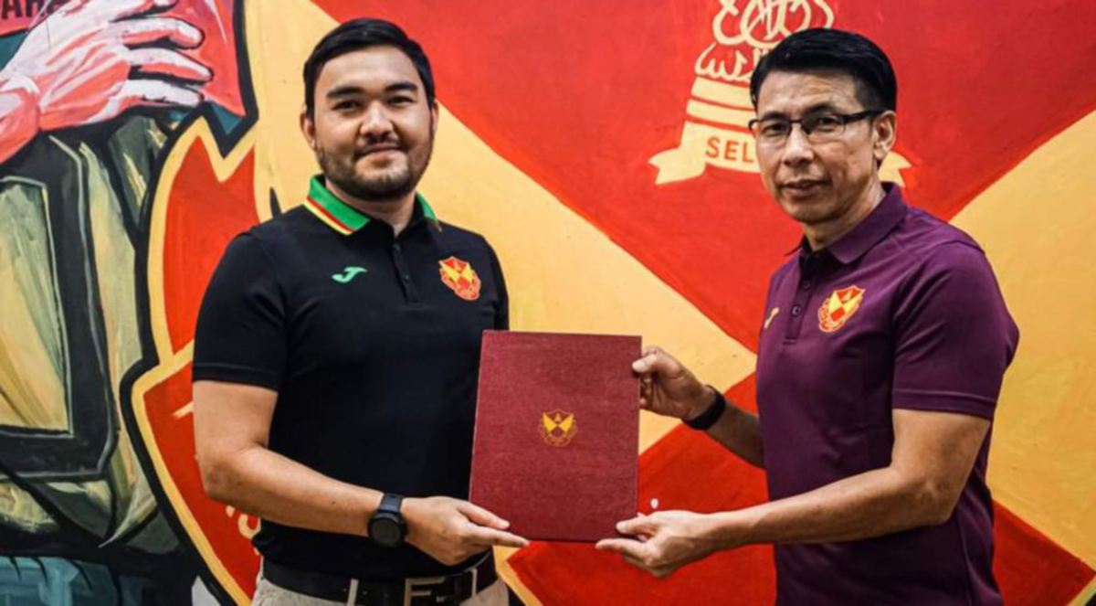 CHENG Hoe kini menjadi jurulatih pasukan Selangor. FOTO Ihsan Selangor FC