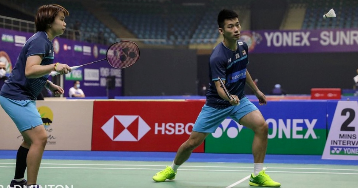 PENG Soon (kanan) mengakui perlu perbaiki kombinasi bersama Valeree. FOTO Ihsan Persekutuan Badminton Dunia