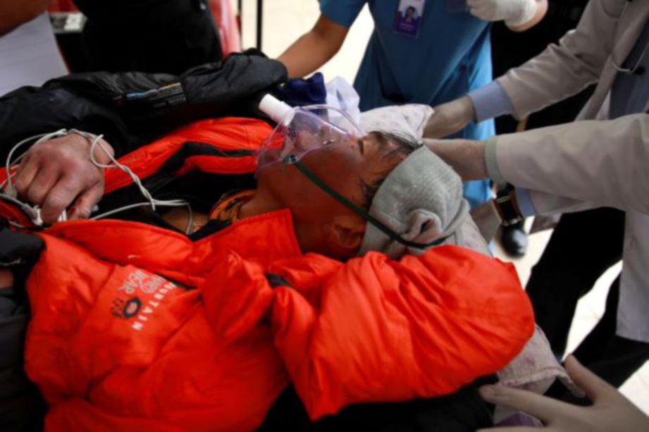 CHIN Wui Kin gagal tiba di kem berhampiran yang terletak satu kilometer dari puncak gunung, mendorong operasi mencari dijalankan. FOTO Agensi