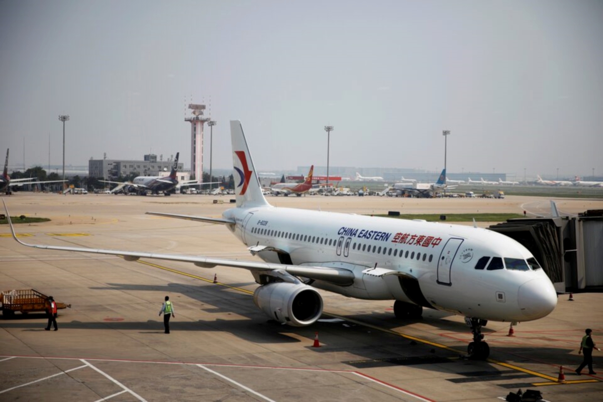 CHINA Eastern Airlines, gambar fail. FOTO Reuters