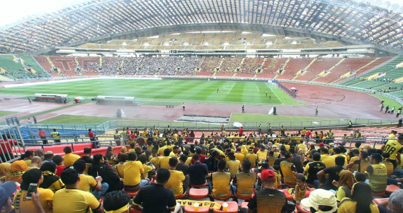 Stadium Shah Alam Sedia Sambut Red Giants
