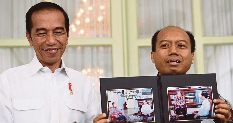 Jokowi imbas kata-kata Sutopo  Harian Metro