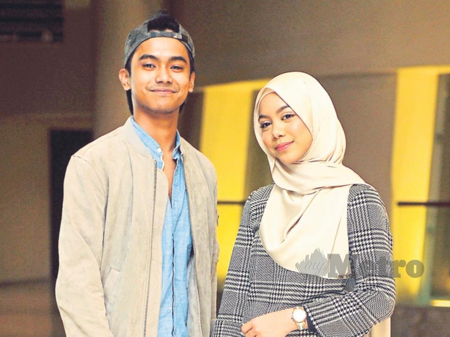 PASANGAN duet sensasi, Ariff dan Sarah tampil dengan projek khas menerusi lagu Satu Di Hati. FOTO: Khairul Azhar Ahmad