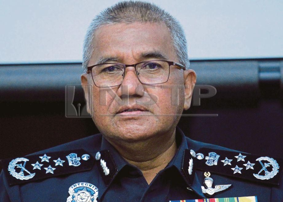 KETUA Polis Negara Tan Sri Mohamad Fuzi Harun. FOTO Arkib NSTP