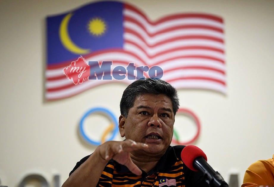 TIMBALAN Presiden Majlis Olimpik Malaysia (MOM), Datuk Seri Abdul Azim Mohd Zabidi. FOTO Bernama