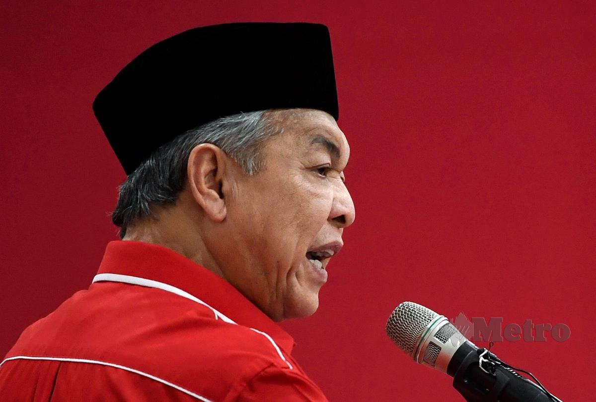 Presiden Umno Datuk Seri Dr Ahmad Zaid Hamidi.