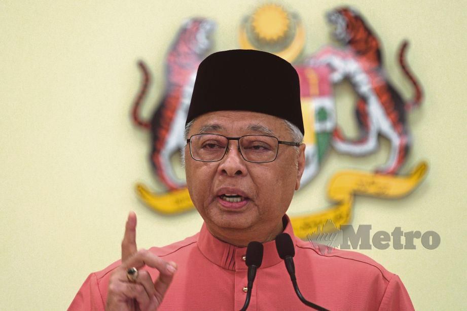 GAMBAR fail, Datuk Seri Ismail Sabri Yaakib. FOTO Bernama.
