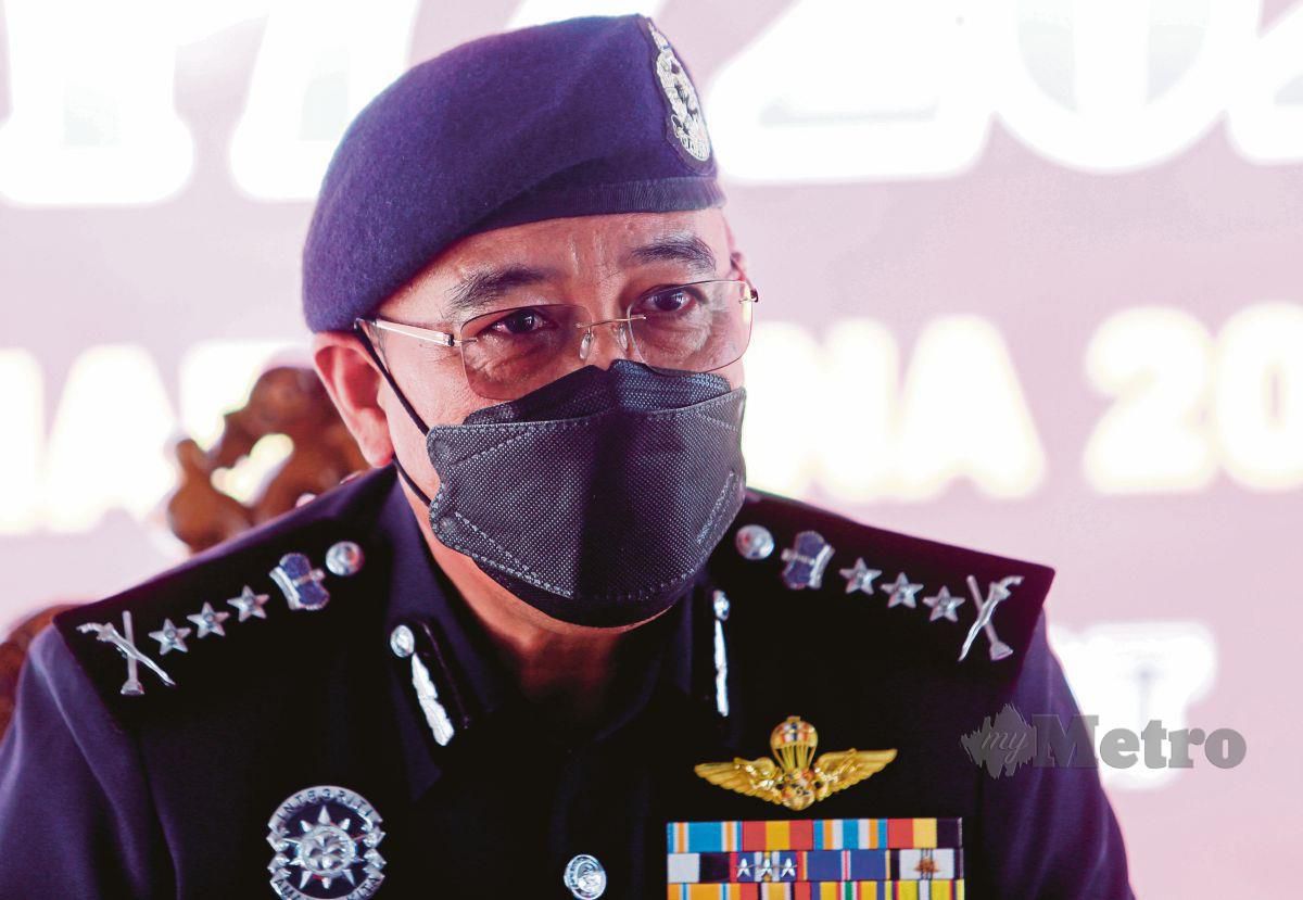 KETUA Polis Kelantan, Datuk Shafien Mamat. FOTO NIK ABDULLAH NIK OMAR