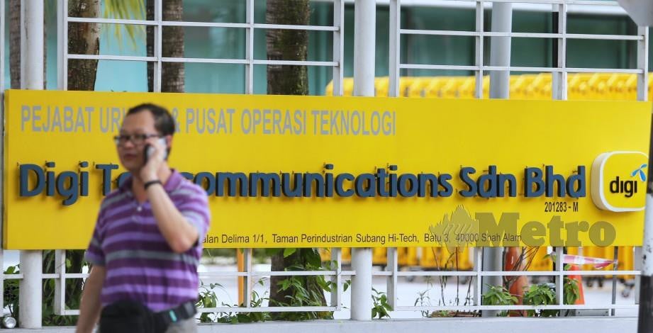 DIGI Telecommunications Sdn. Bhd di Subang Hi-Tech Industrial Park, Shah Alam. FOTO NSTP