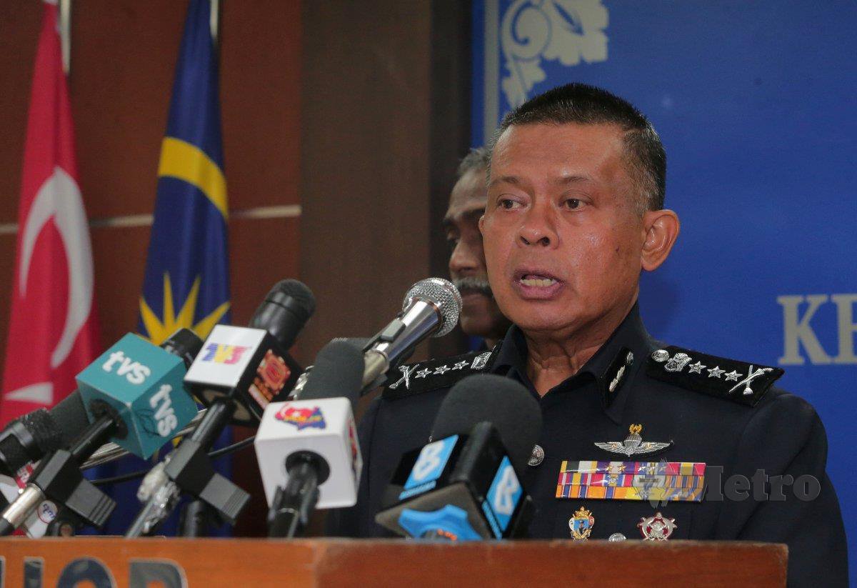KETUA Polis Johor Datuk Kamarul Zaman Mamat. FOTO NSTP.