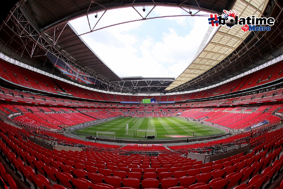 STADIUM Wembley akan gantikan venue di Brussels. -Foto EPA