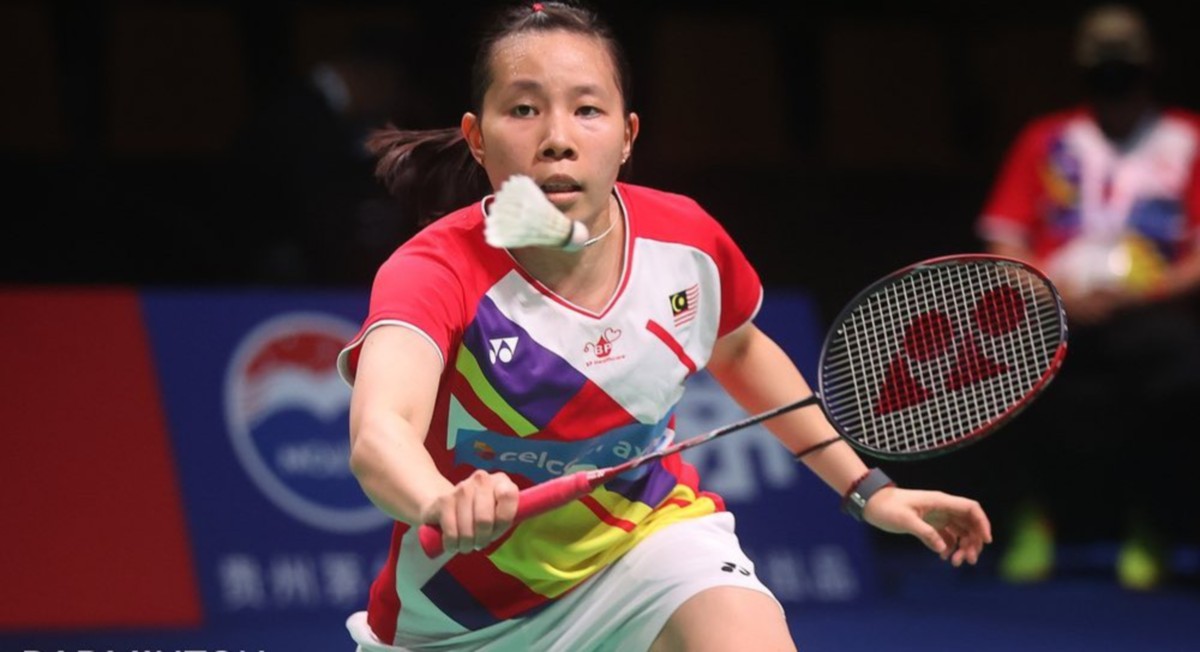 QI Xuan kalah kepada Rachel 12-21, 13-21 dalam aksi perseorangan kedua. FOTO Ihsan Persekutuan Badminton Dunia