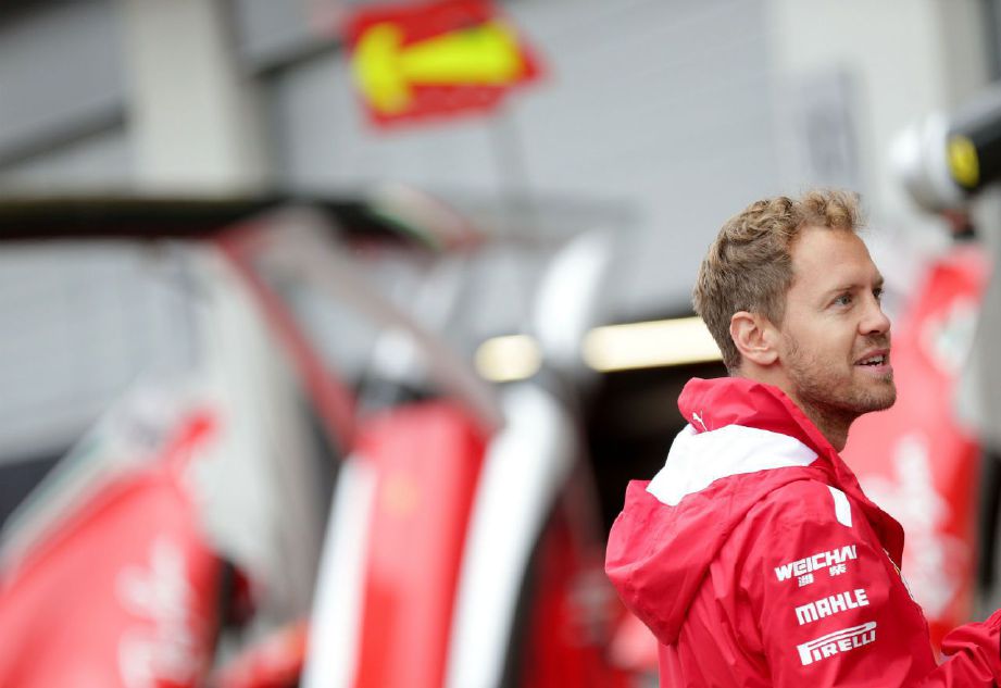 PEMANDU Ferrari, Sebastian Vettel. Foto REUTERS 