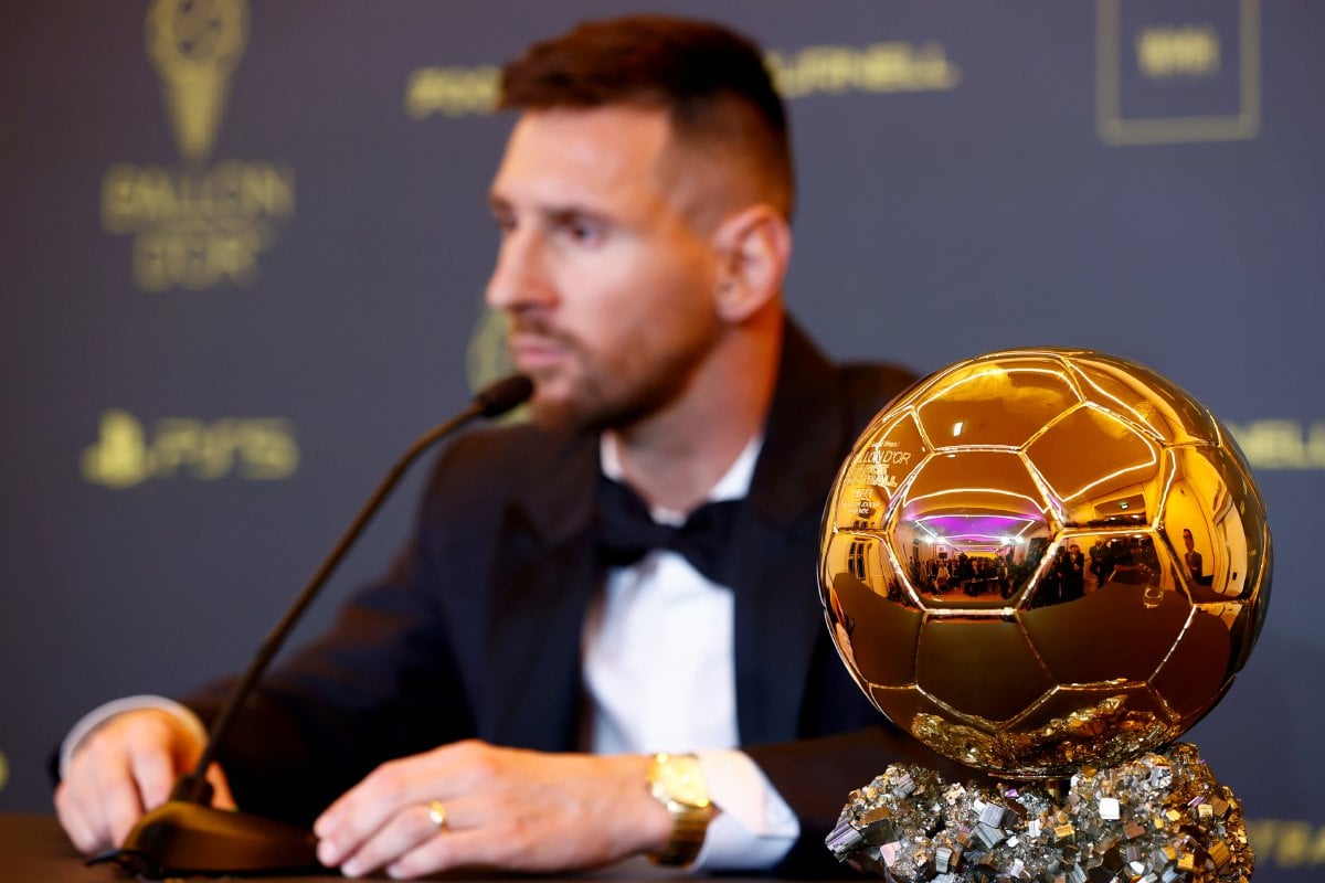 LIONEL Messi. FOTO X Ballon d’Or