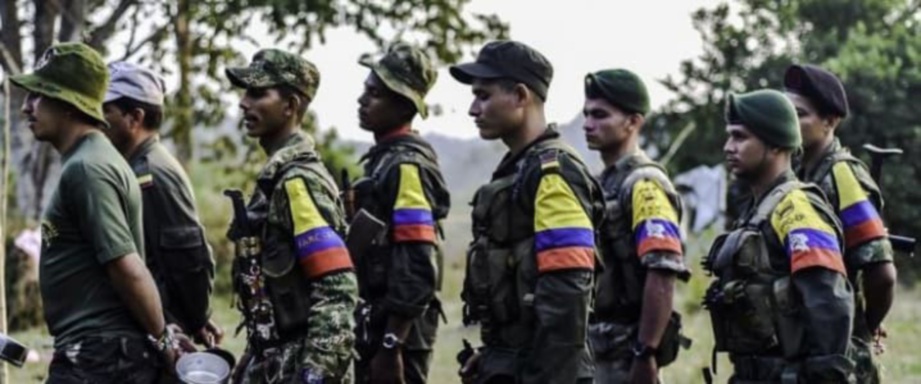 FARC pernah menolak perjanjian damai dengan tentera Colombia pada 2016. FOTO/AGENSI.