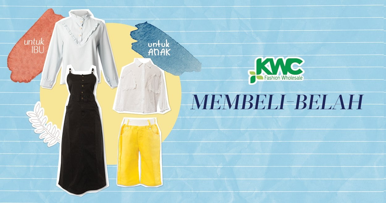 KWC Fashion Wholesale menawarkan pelbagai fesyen Muslimah terkini. - FOTO KWC Fashion Wholesale