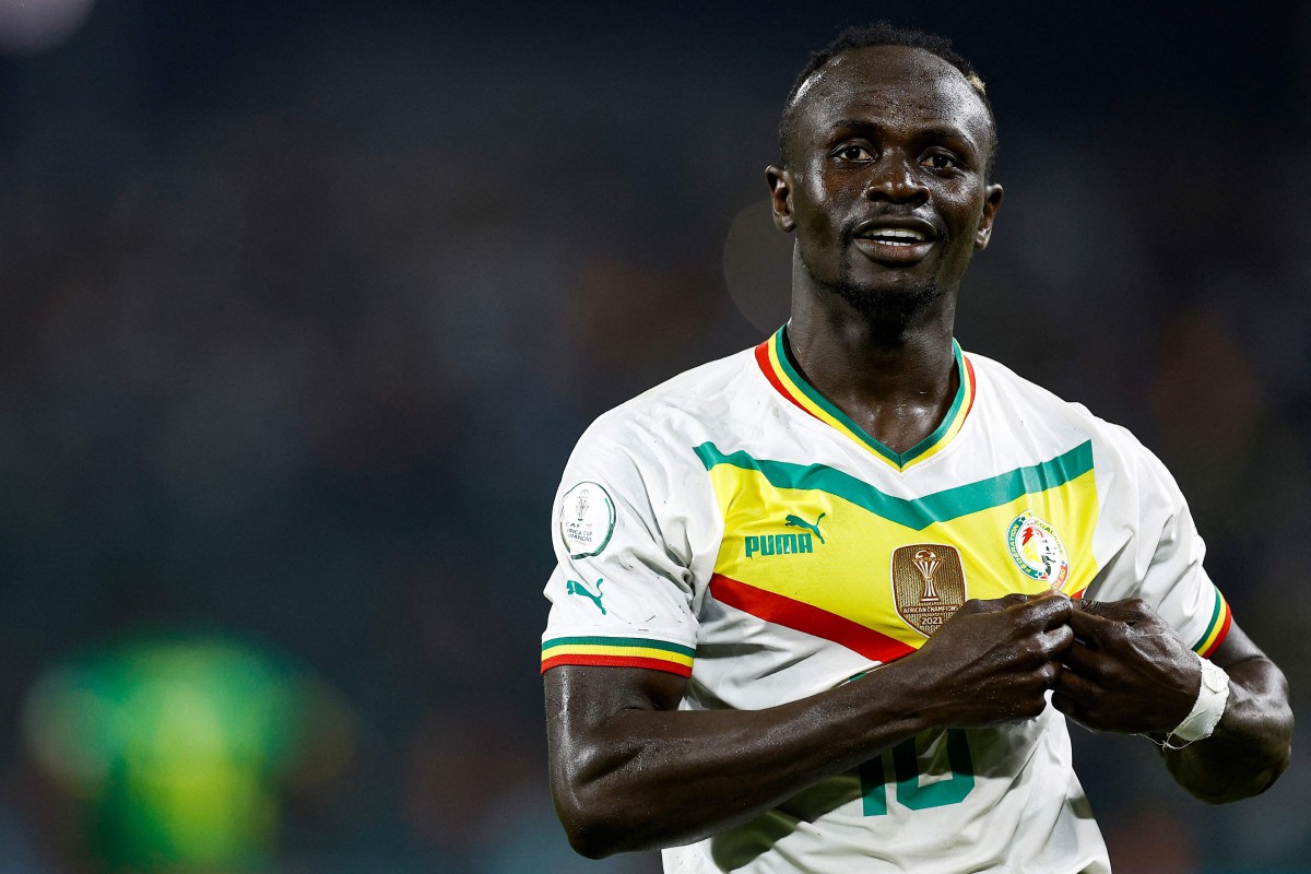 MANE ledak gol ketiga ketika Senegal menang ke atas Cameroon. -FOTO AFP 
