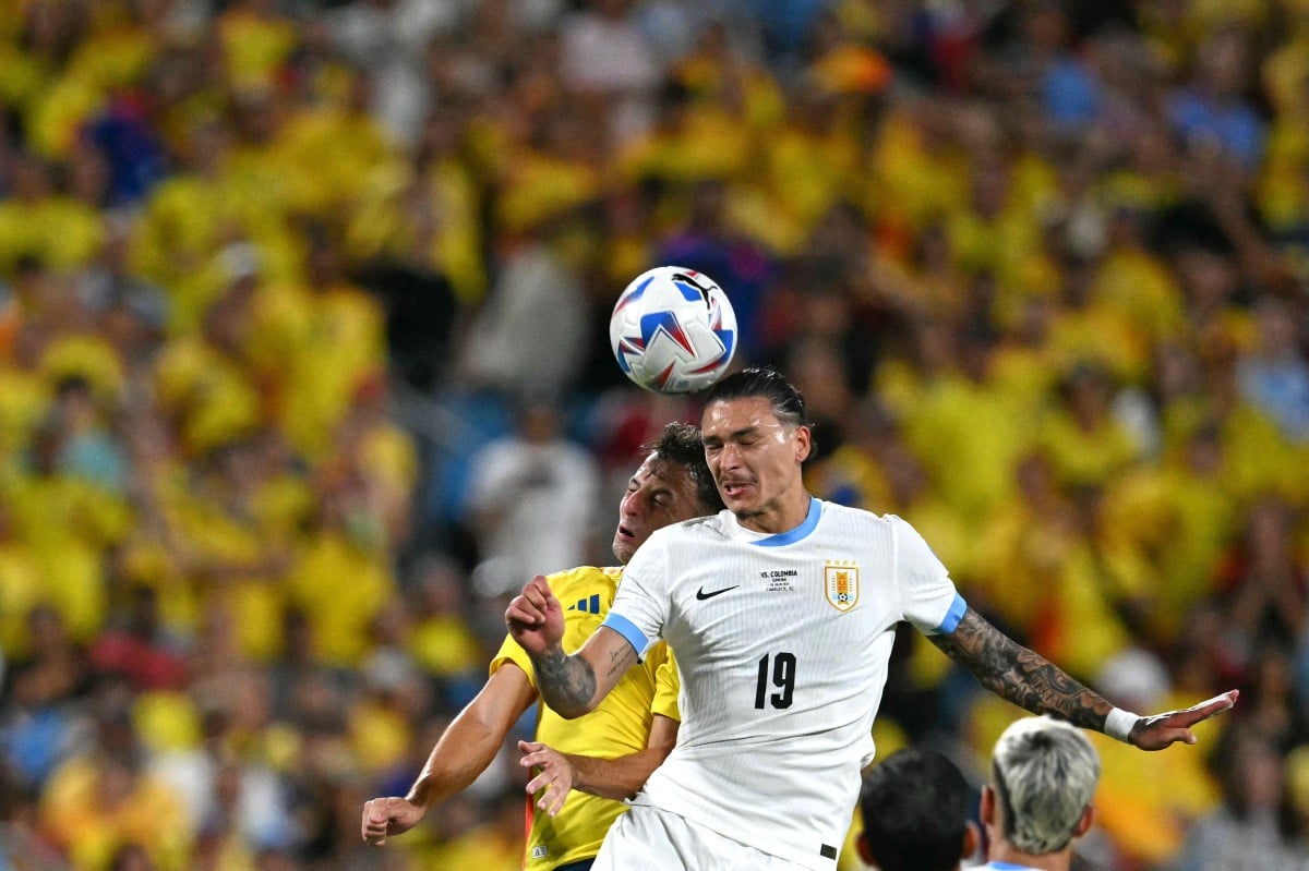 PEMAIN Colombia meraikan kejayaan mereka ke final Copa America. -FOTO AFP 