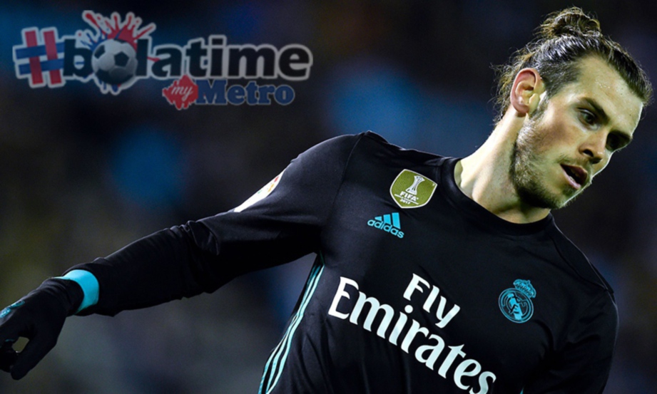 DUA gol Bale tak cukup lonjak Real. FOTO/AFP 