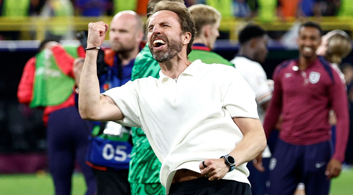 SOUTHGATE akui Sepanyol pasukan terbaik. FOTO AFP)