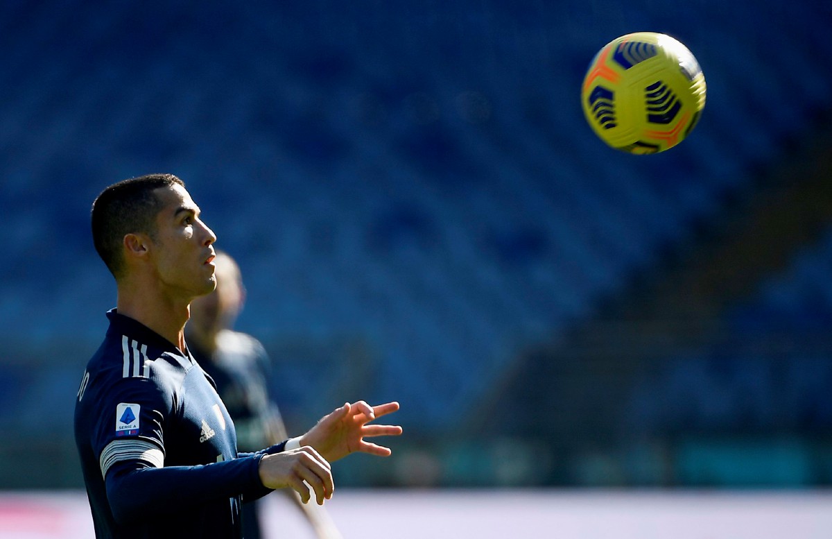 RONALDO bakal dijual Juventus untuk mendapatkan kembali wang tunai. FOTO AFP 