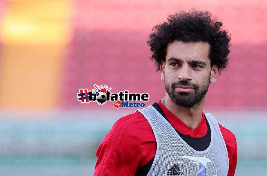 PENYERANG Mesir, Mohamed Salah. FOTO AFP