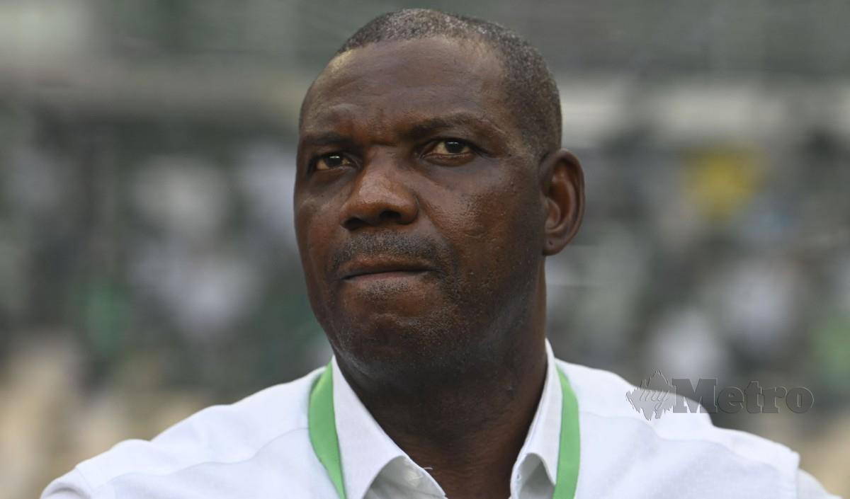 EGUAVOEN mengambil keputusan untuk meletak jawatan selaku pengarah teknikal Nigeria. FOTO AFP