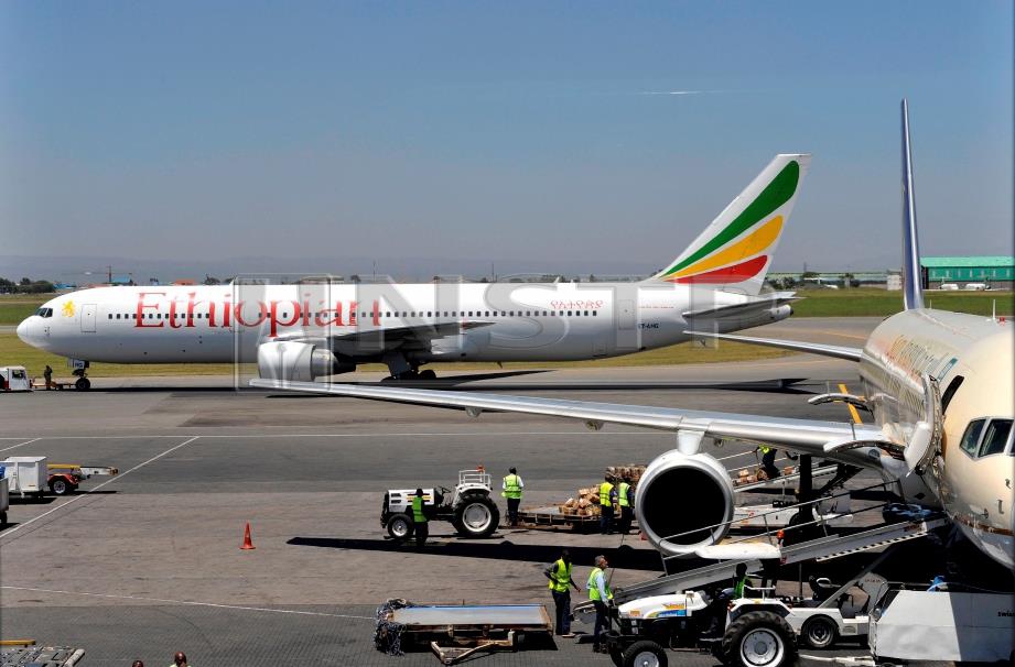 Gambar fail Pesawat Boeing 737 Ethiopian Airlines