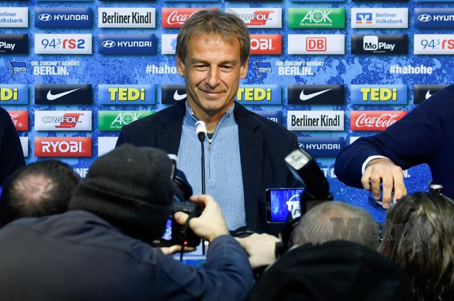JUERGEN Klinsmann. FOTO AFP