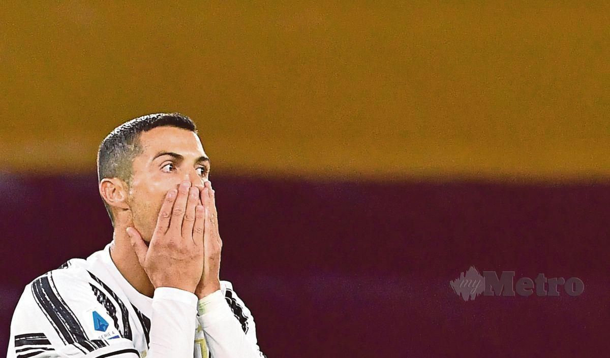 Bintang Juventus dan Portugal, Cristiano Ronaldo. FOTO AFP