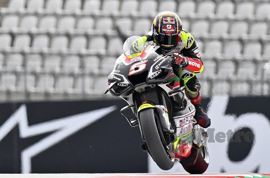 ZARCO akan memulakan aksi MotoGP selepas ini dari Pitlane. FOTO AFP