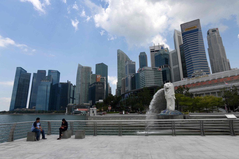 PEMANDANGAN Singapura pada 2 April. FOTO fail AFP 